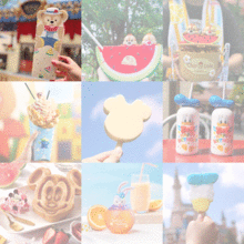 上海迪士尼吃瓜